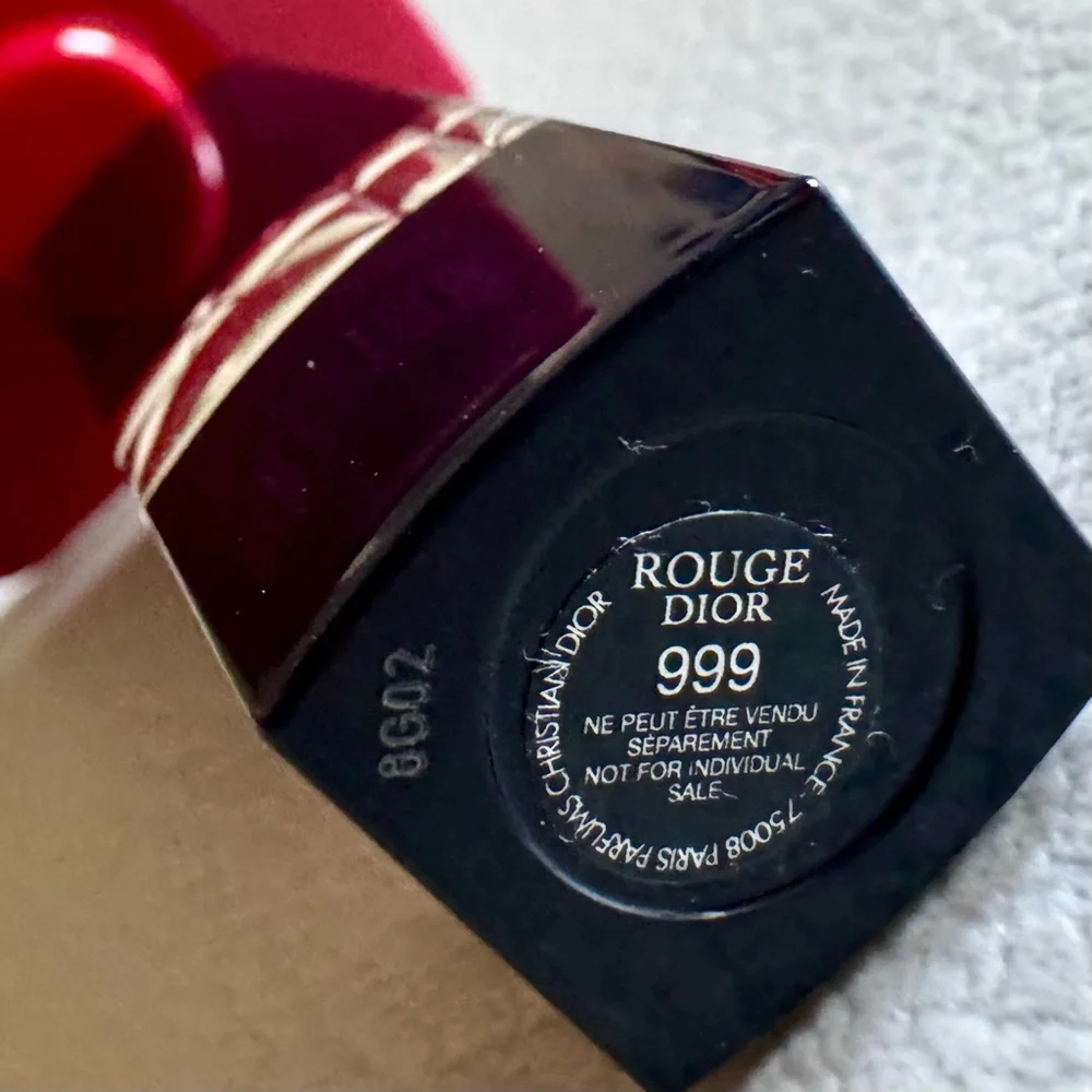 Dior Lipstick ROUGE | Color 999 Red | NEW | FREE BONUS